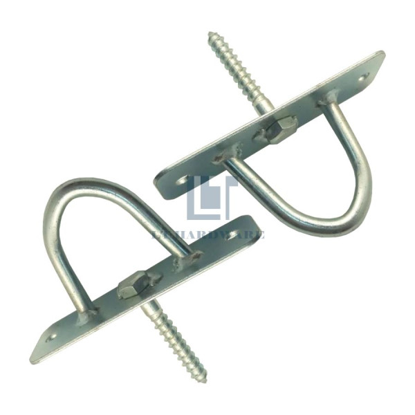 Fan Hook With Point D Shape Wall Anchor Bracket