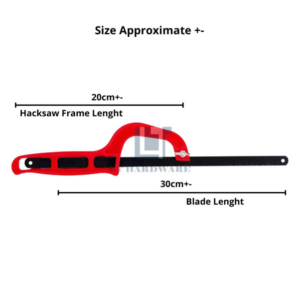 12" Mini Hacksaw PVC With Saw Blades