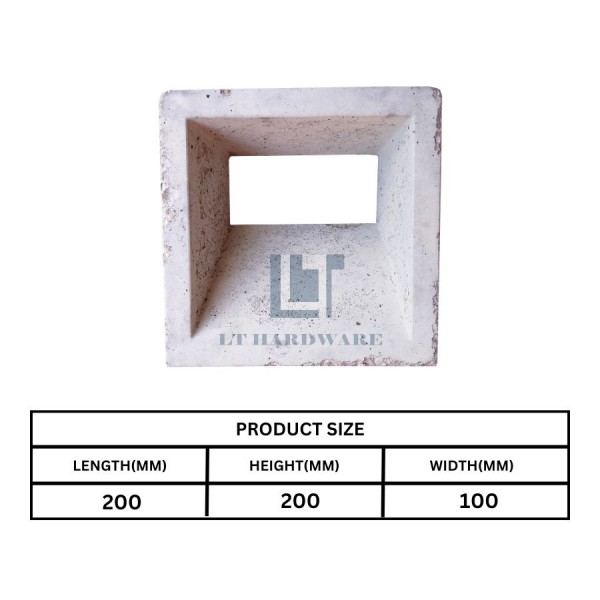 Decoration Concrete Block CC-12215 (MELAKA AREA ONLY )