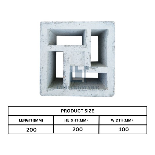 Decoration Concrete Block CC-42215 (MELAKA AREA ONLY)