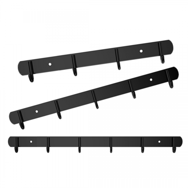 SUS304 Stainless Steel Matt Black Hook Hanger