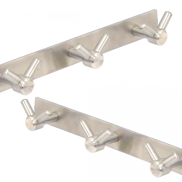 SUS304 V Hook Wall Mount Chrome Stainless Steel Ro...