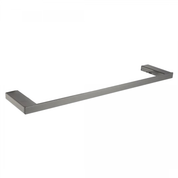 Stainless Steel Grey Single Towel Bar Wall Mounted
