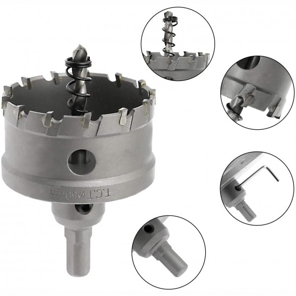 TCT Carbide Tip Hole Saw High-Speed Steel Hole Cutter