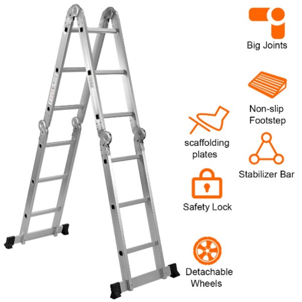Multi Functional Foldable Ladder
