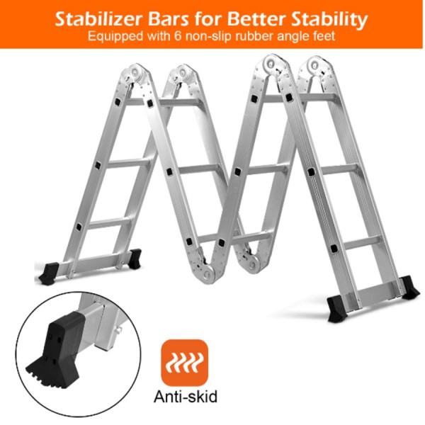 Multi Functional Foldable Ladder