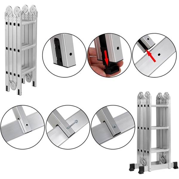 Multi Functional Foldable Ladder