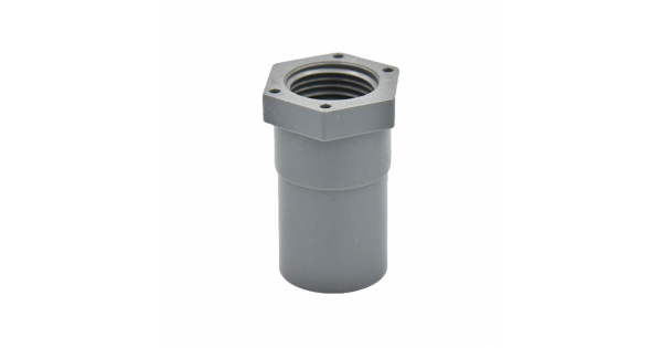 Pit Socket Pvc PVC P/T Socket Pipe Fitting Joint PVC Connector Plumbing & Bathroom ...