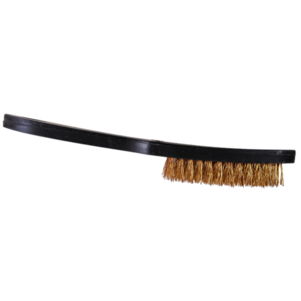 30CM Black Brass Wire Brush Metal Cleaner