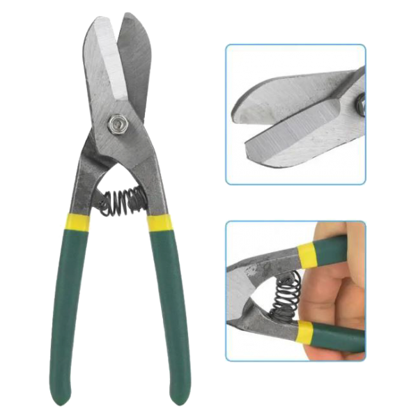 Metal Cutting Scissors Professional Tin Snips Metal Cutter Industrial Aviation Snips for Cutting Hard Material